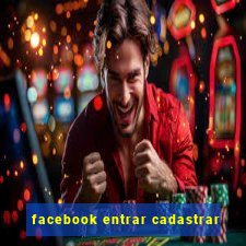 facebook entrar cadastrar